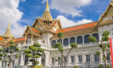 Royal grand palace in Bangkok, Thailand